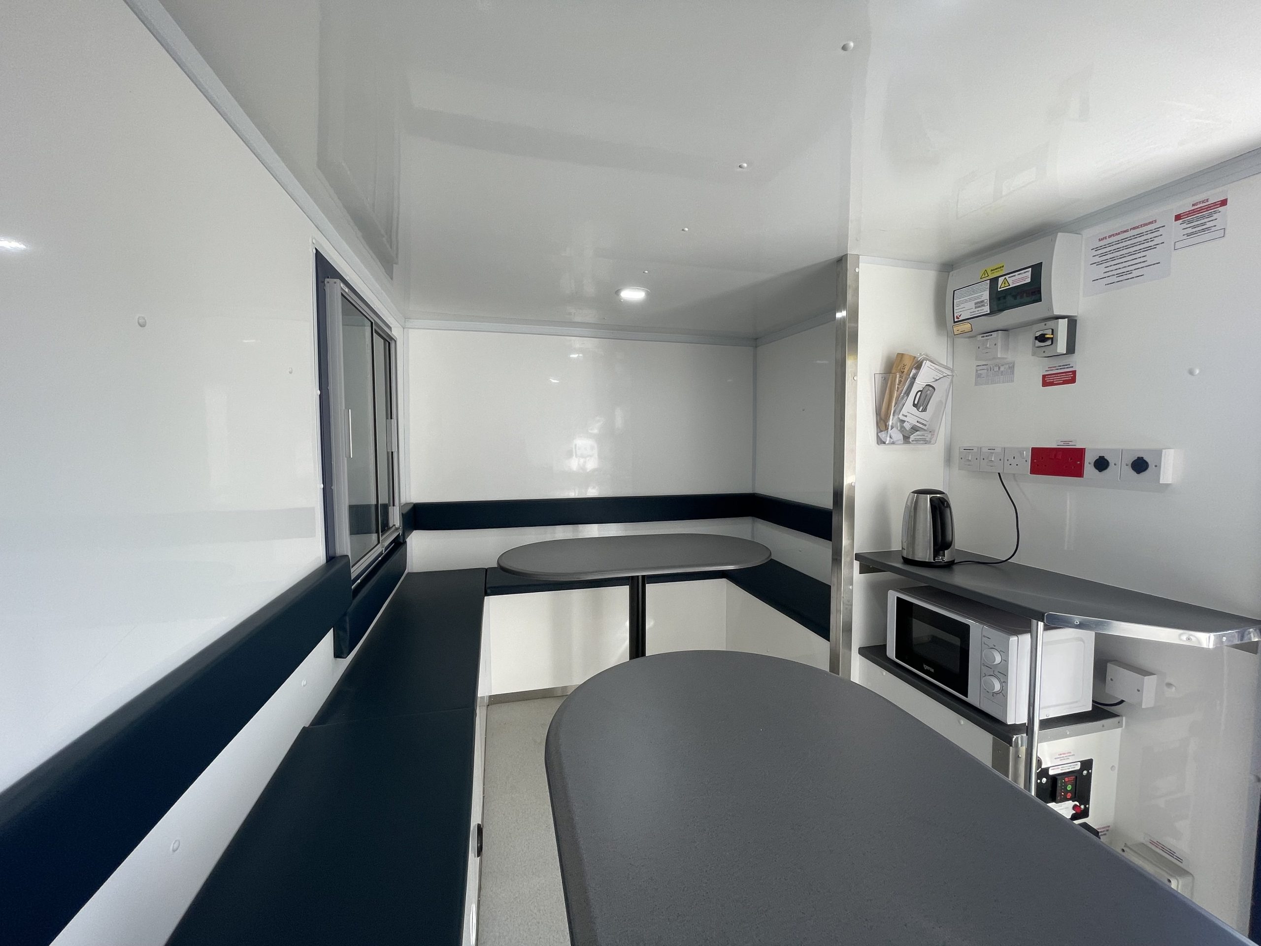 Mobile Welfare Canteen Inside