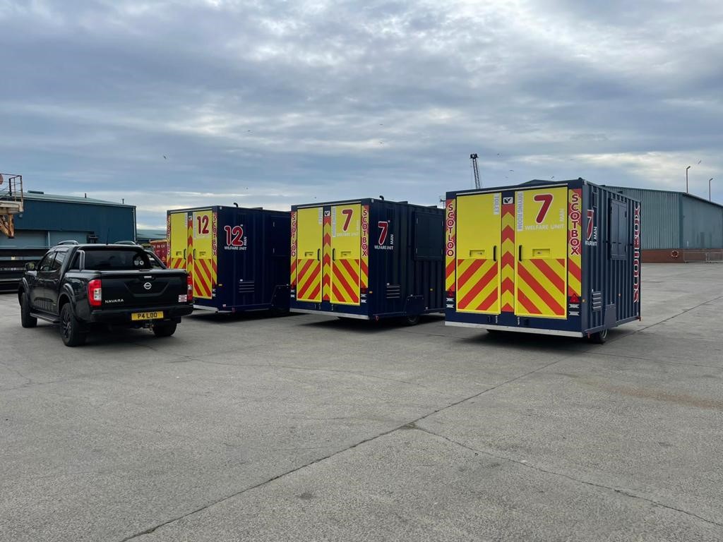 Scotloo/Scotbox Mobile Welfare Units